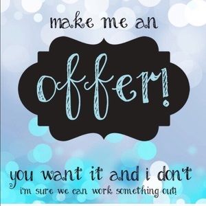 All offers considered!!